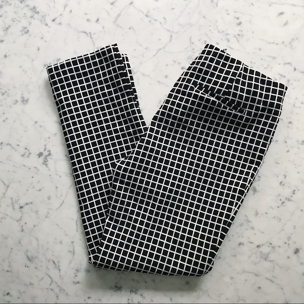 Black & White checkered pants🖤🤍